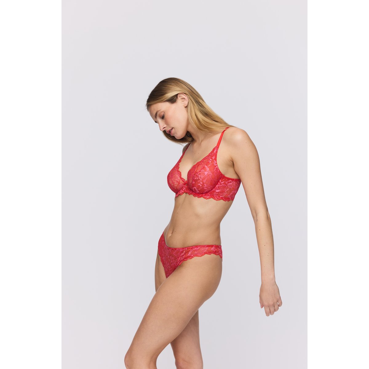 Soutien gorge à décolleté plongeant MANYLA rouge - pixie red, MARIE JO