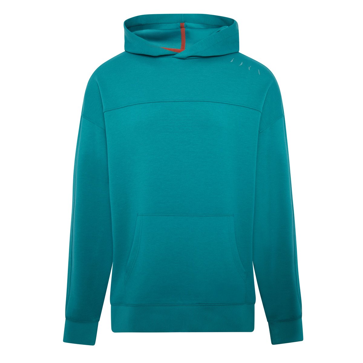Sweat de sport homme Halong À capuche coupe oversize vert biscaye, BORN