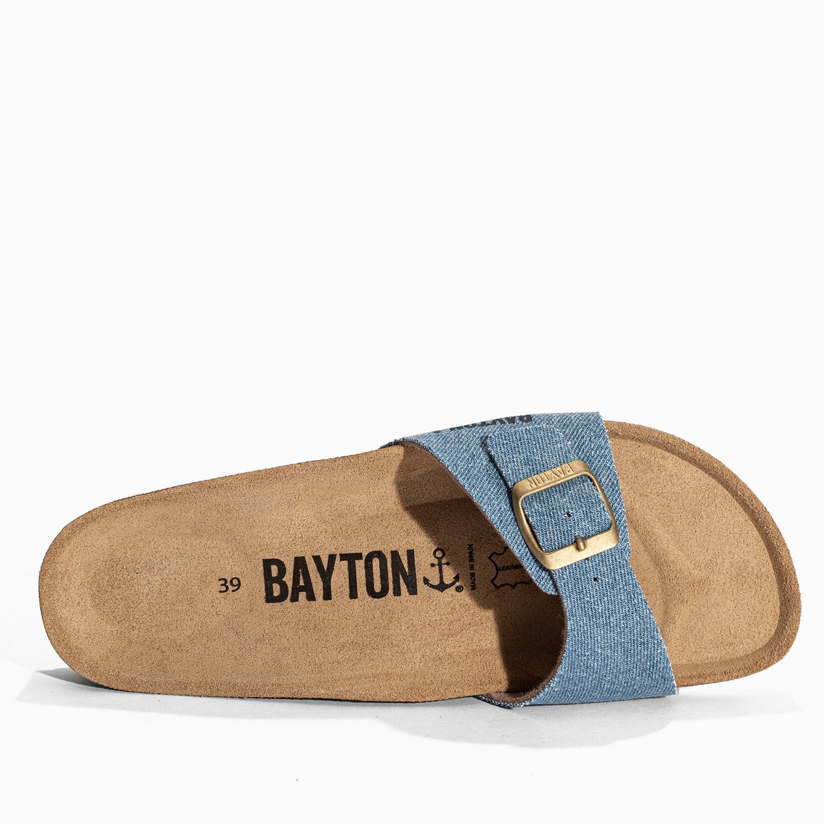 Sandales s ZEPHYR bleu azur, BAYTON