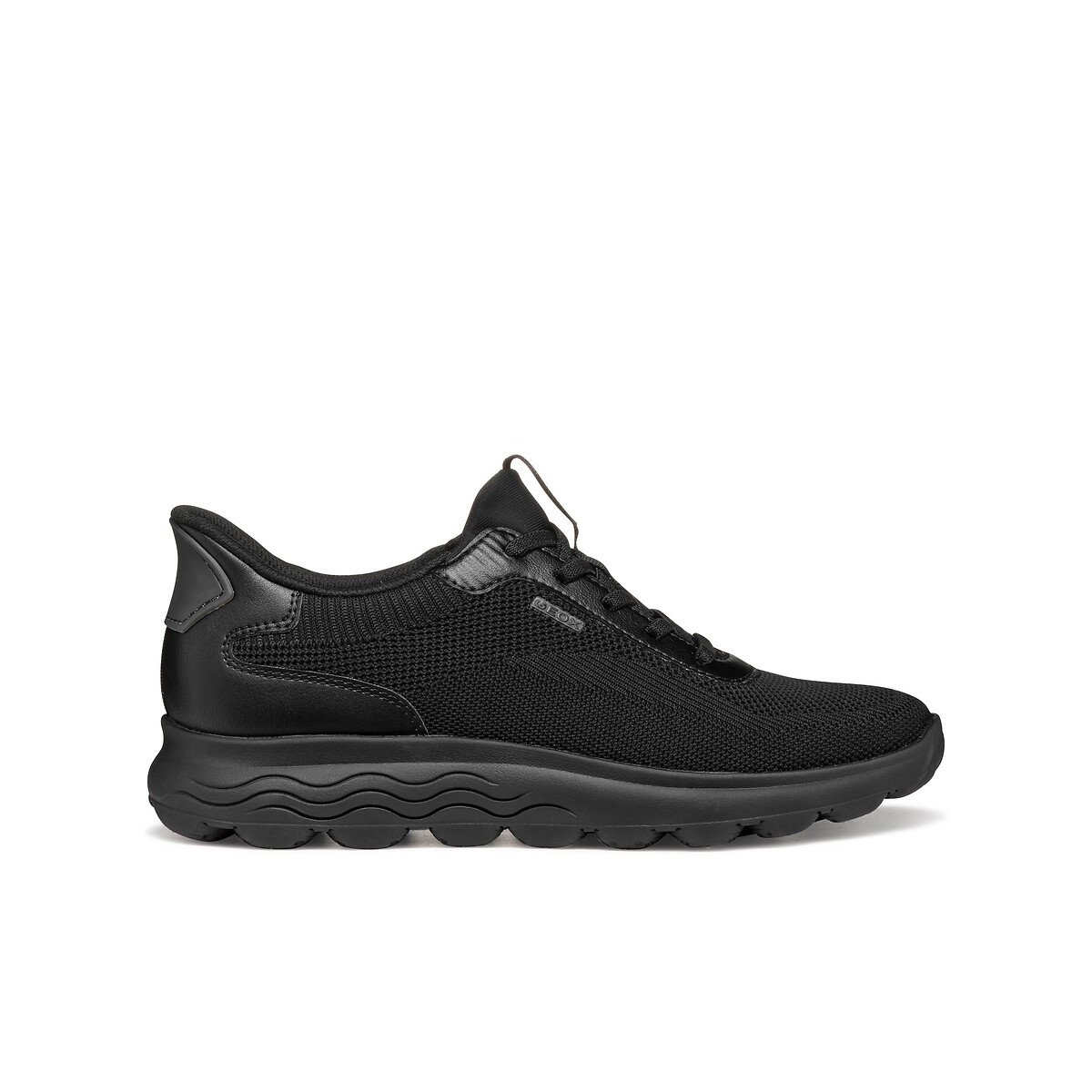 Zapatillas deportivas transpirables, SPHERICA, FAST-IN negro, GEOX
