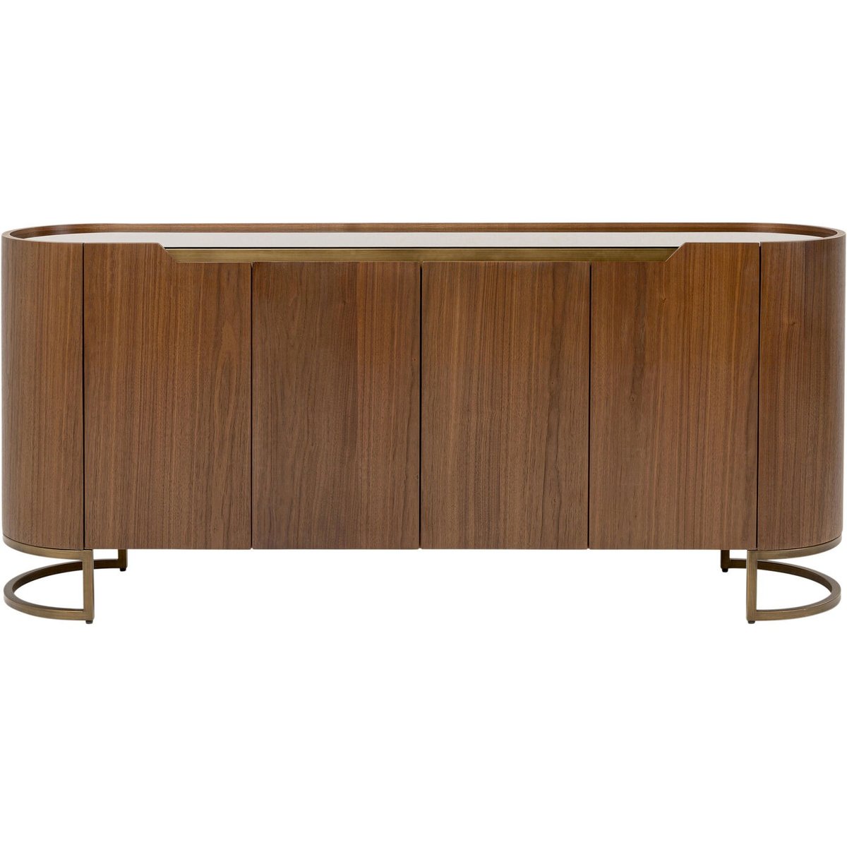 Buffet 4 portes, GIORGIO bois fonce, KARE DESIGN