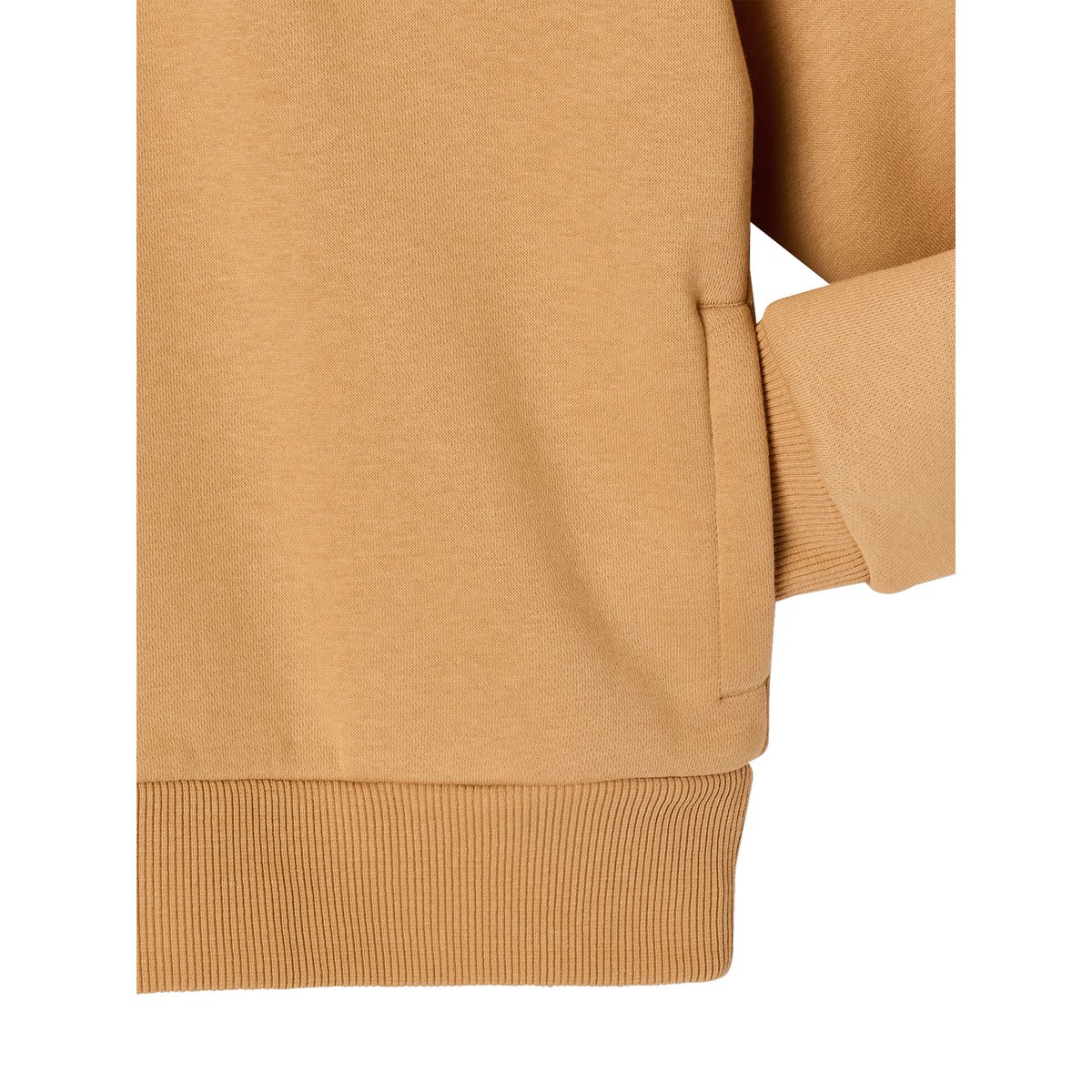 Sweat col camionneur jaune, VERTBAUDET