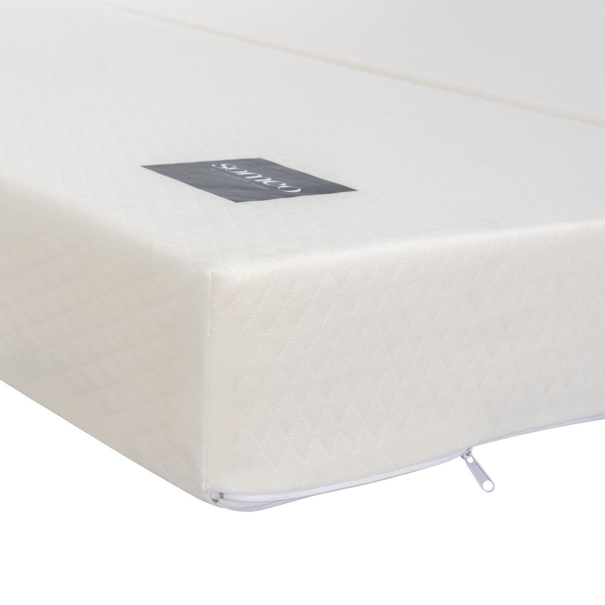Matelas mousse Aurore 300 BZ blanc, SOMEO