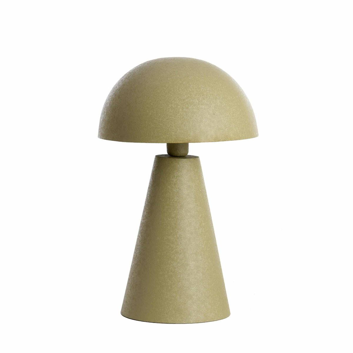 Lampe À Poser Métal SURRINA vert, LIGHT & LIVING
