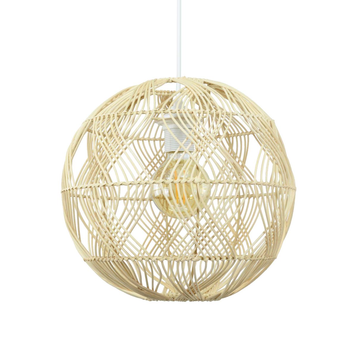 Suspension en rotin, JAMA naturel, C-CREATION