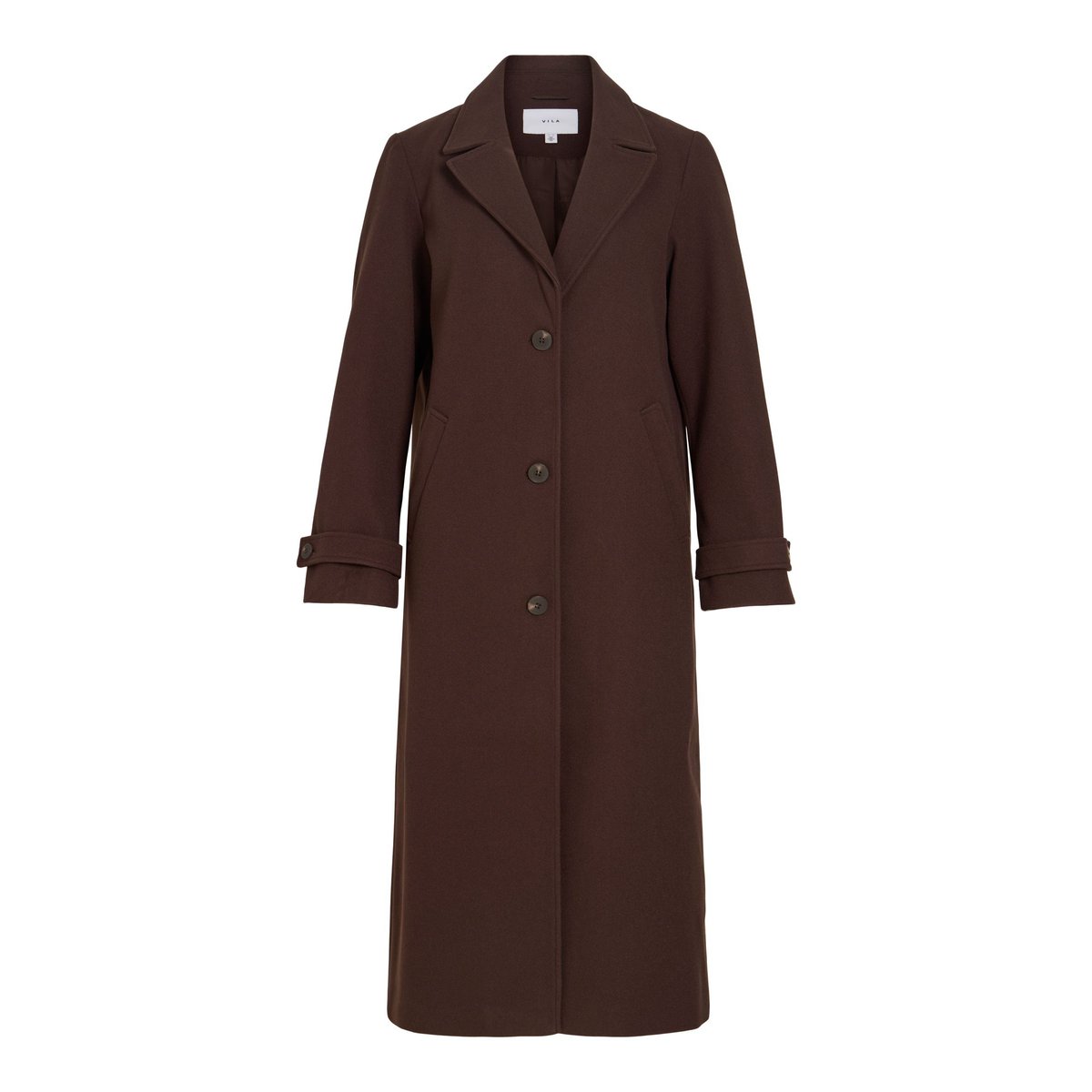 Manteau marron - coffee bean1, VILA