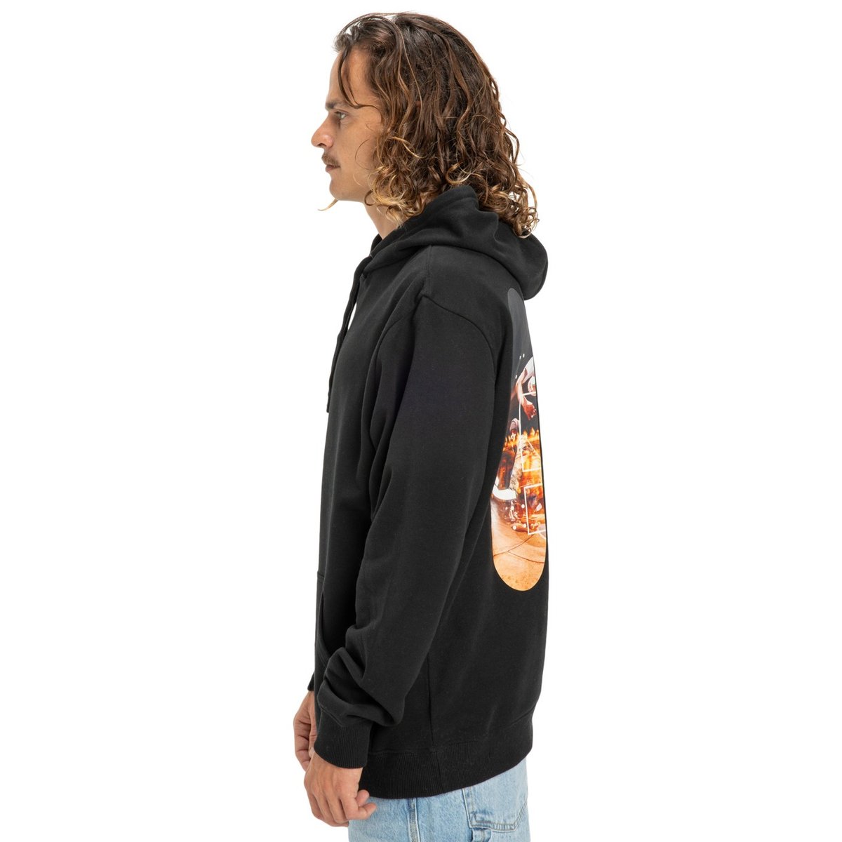 Sweat à capuche. noir black, DC SHOES