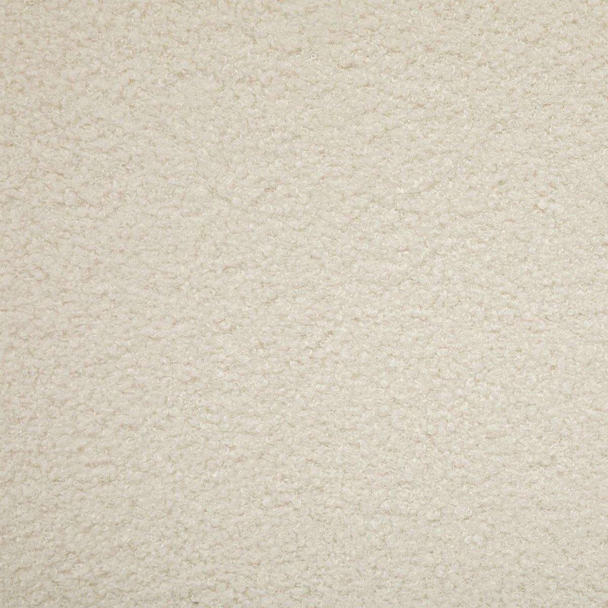 Fauteuil à bascule en bouclette OLMETO blanc, ATMOSPHERA