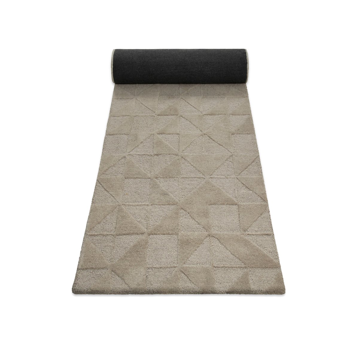 Tapis de couloir tufté main ,  HAMPTONS THIRTYSEVEN beige sable, WECON HOME