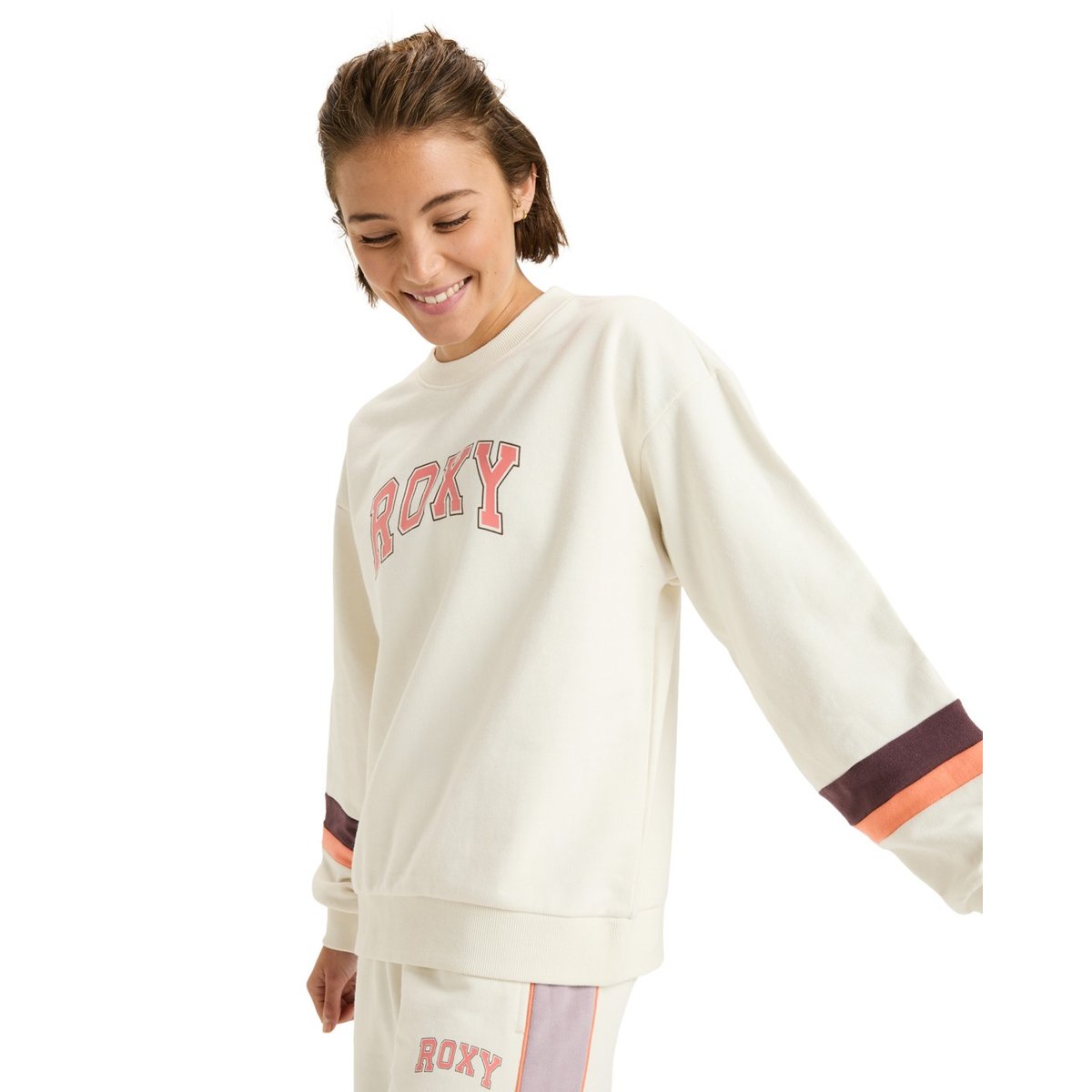 Polaire de sport ESSENTIAL ENERGY TIMELESS CN. blanc whisper white, ROXY