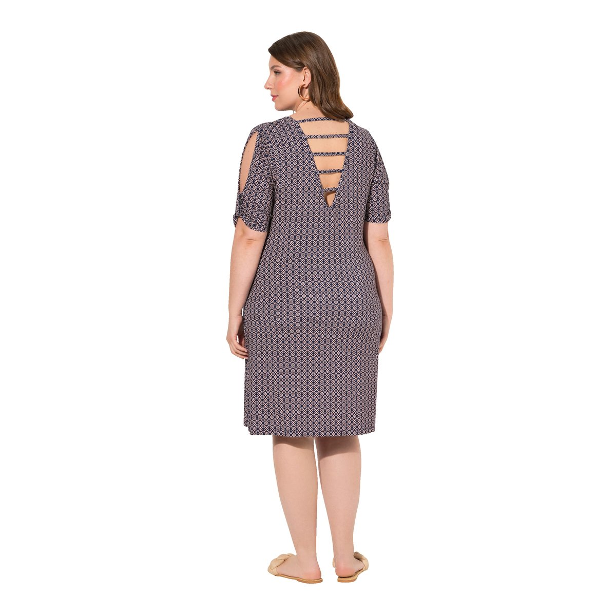 Robe de plage en jersey marine, ULLA POPKEN