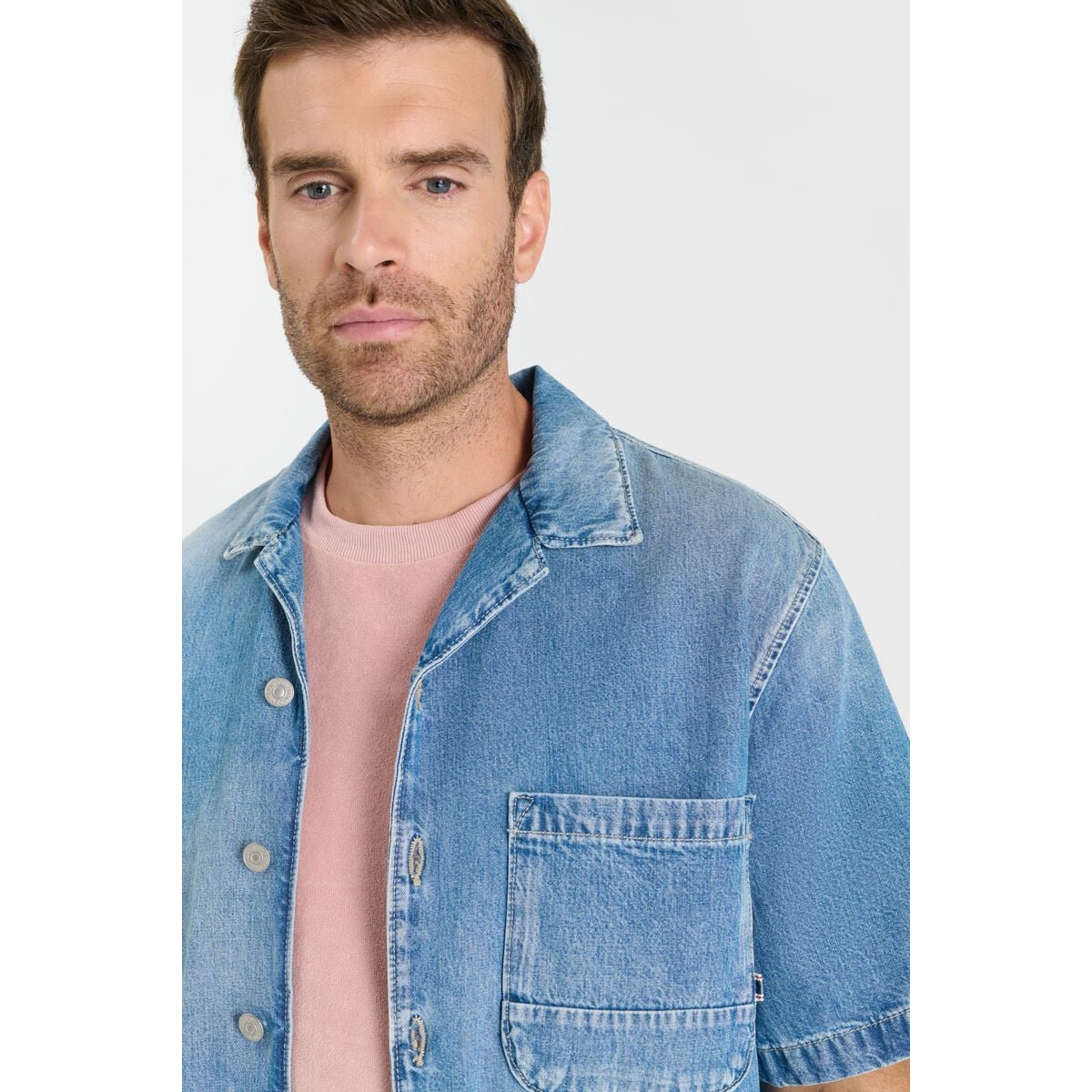 Chemise SULO blue, LE TEMPS DES CERISES