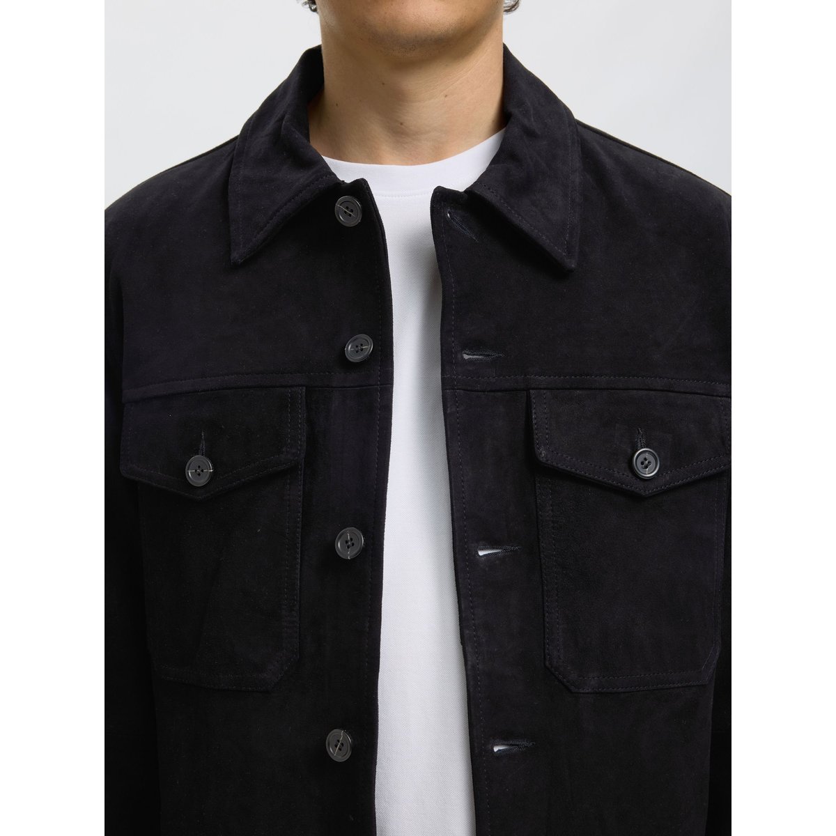 Surchemise black, SELECTED