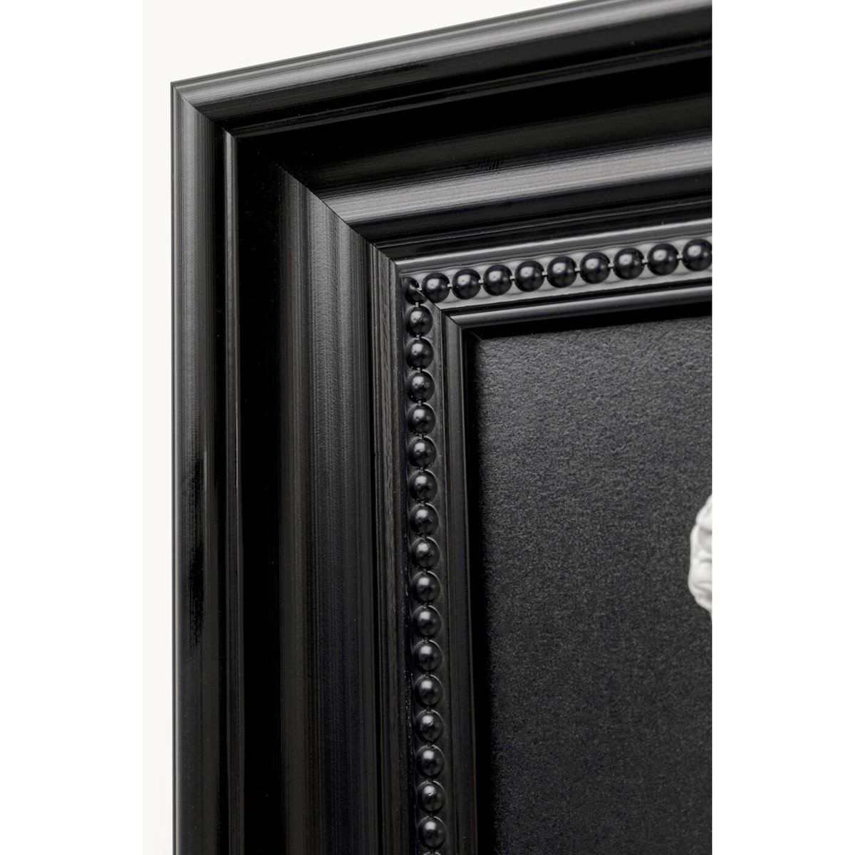 Lot de 4 tableaux bustes en 3D noir et blanc, KARE DESIGN