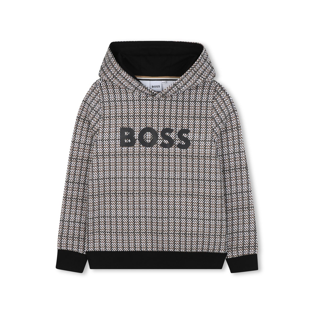 Sweat black, BOSS KIDSWEAR