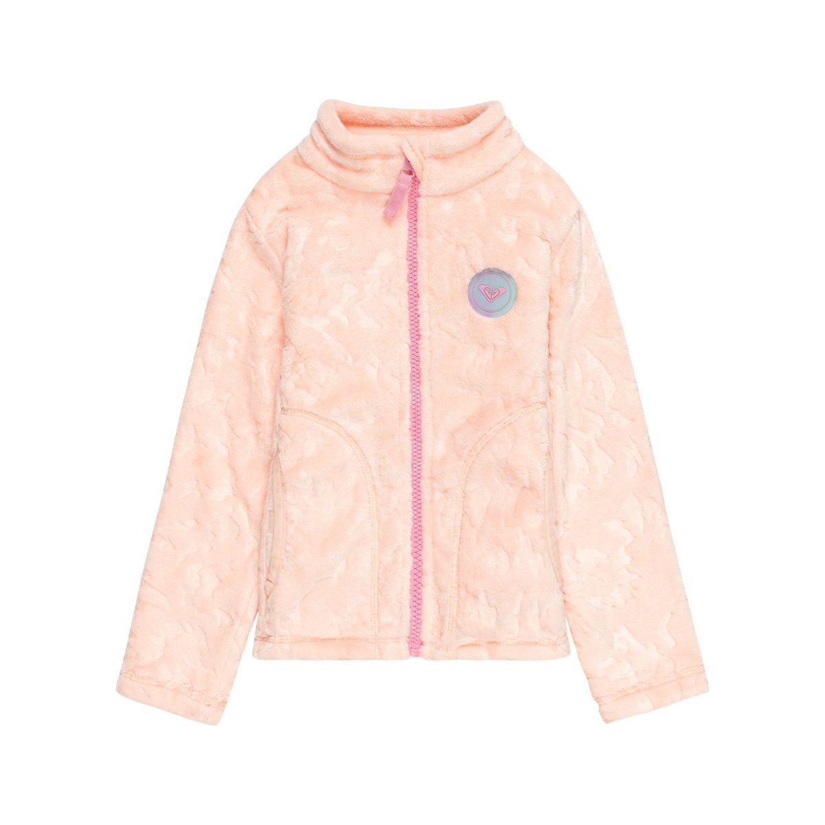 Sweat zippé MINI IGLOO. rose pink salt, ROXY