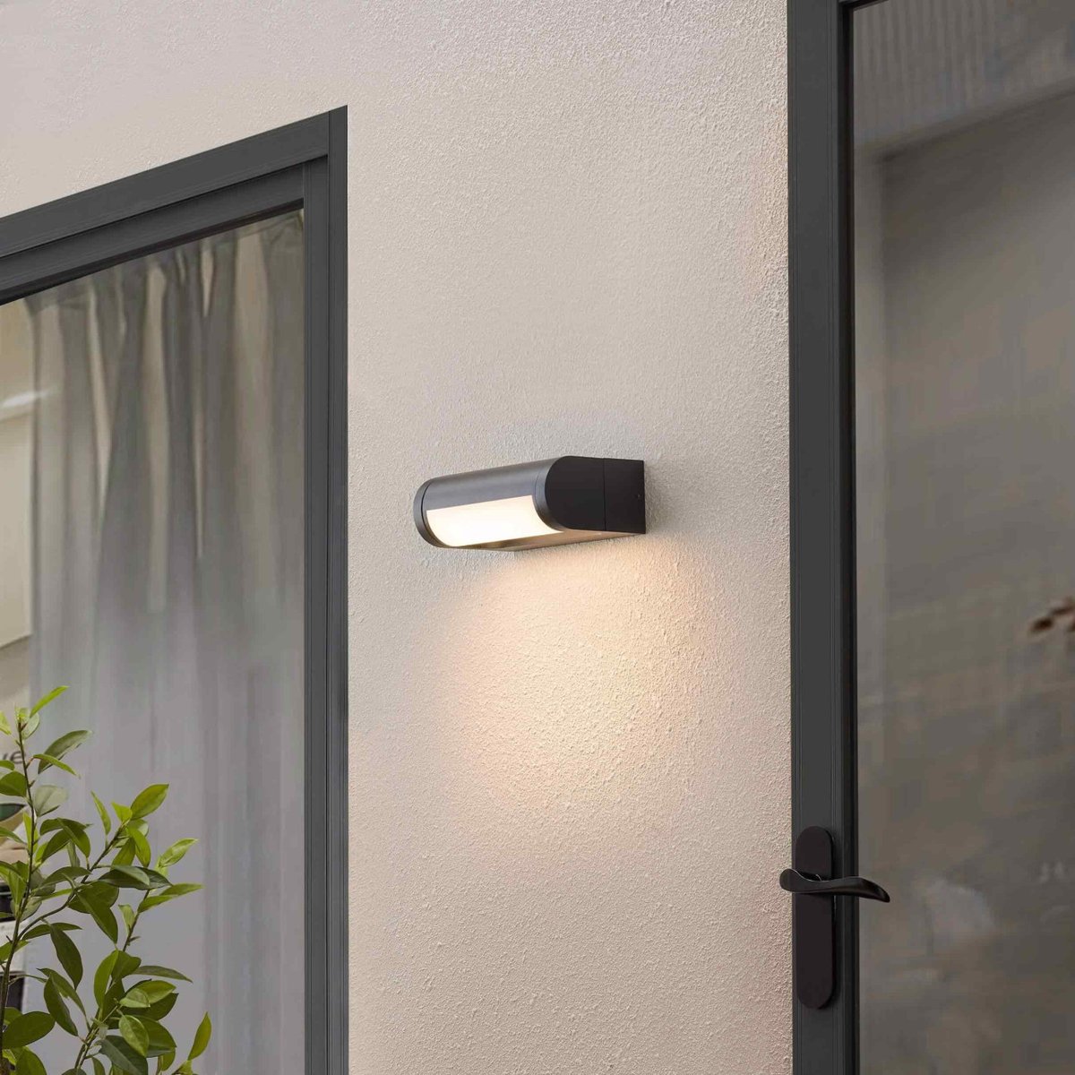 Applique LED orientable IP65 - ILONA noir et blanc, KOSILUM