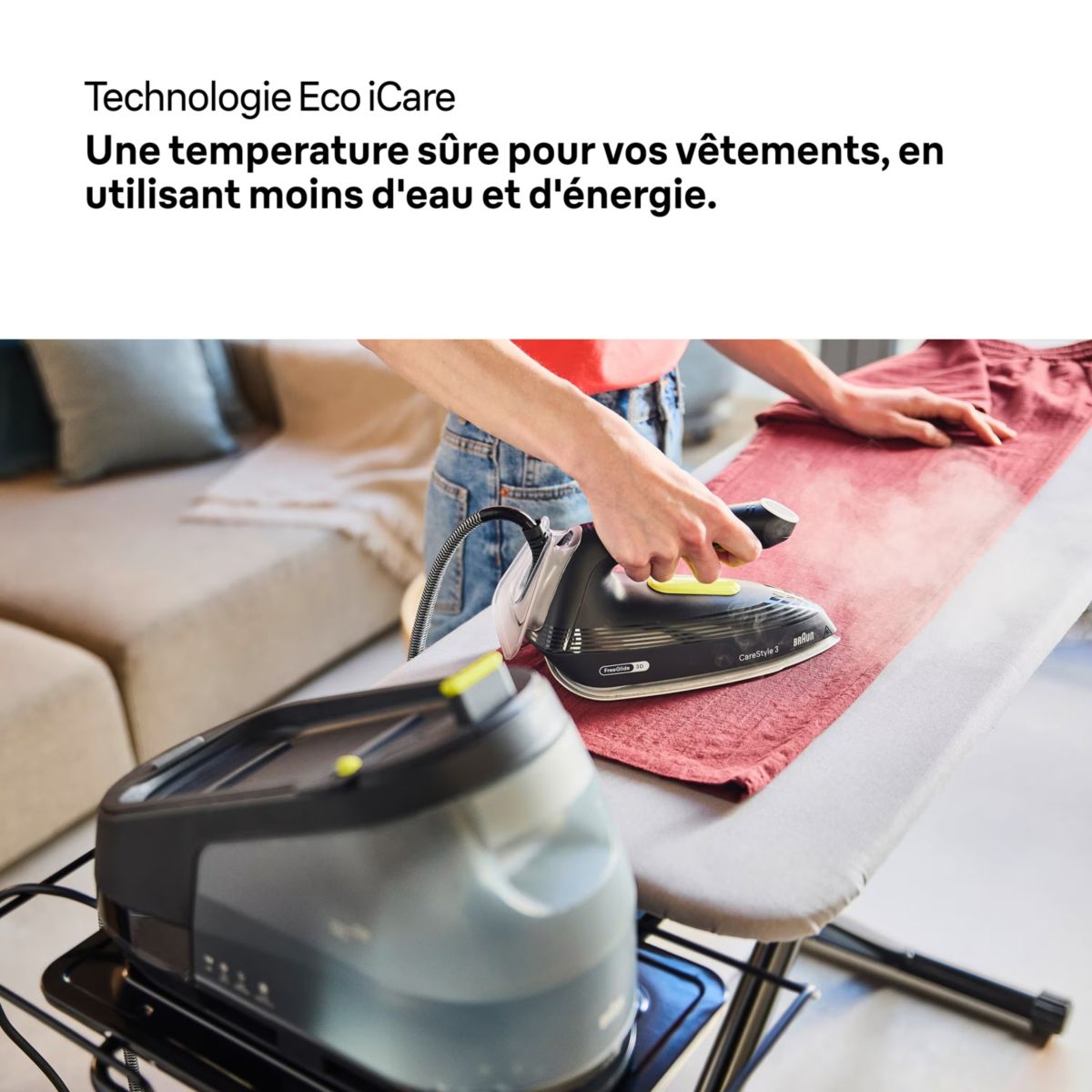 Centrale vapeur CareStyle 3 IS3257BK noir, BRAUN