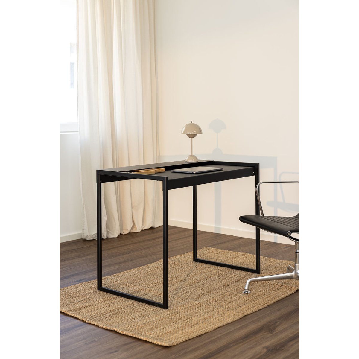Bureau DONNA noir, METALLBUDE