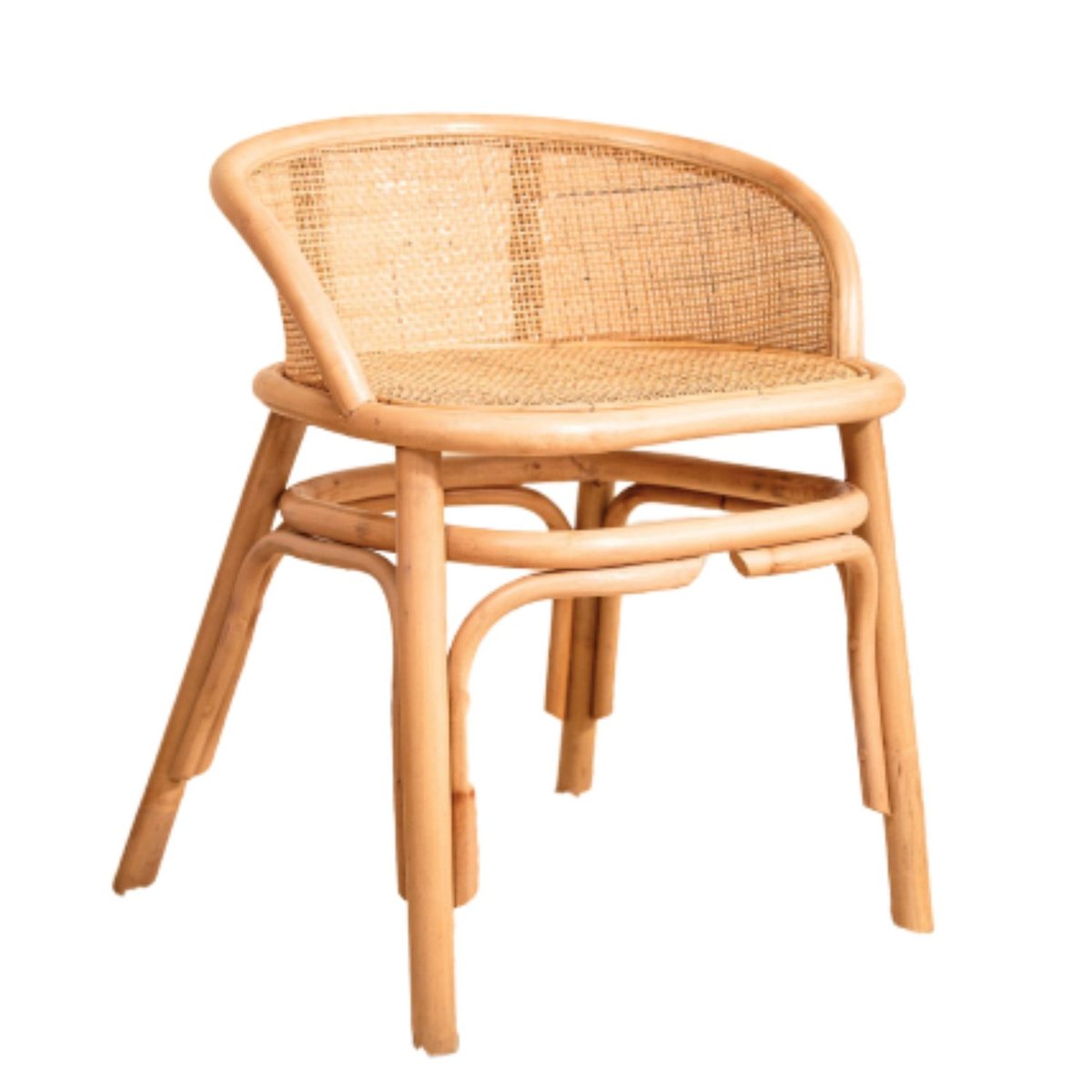 Chaise junior rotin et cannage - PALM naturel, SAUDARA COLLECTIONS