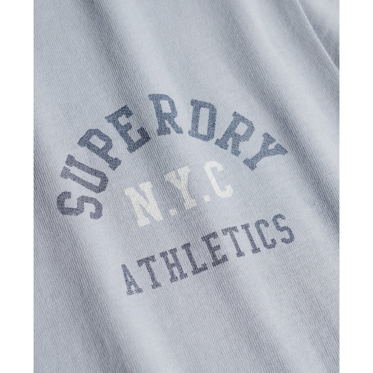 T-shirt Athletic Essentials denim délavé, SUPERDRY
