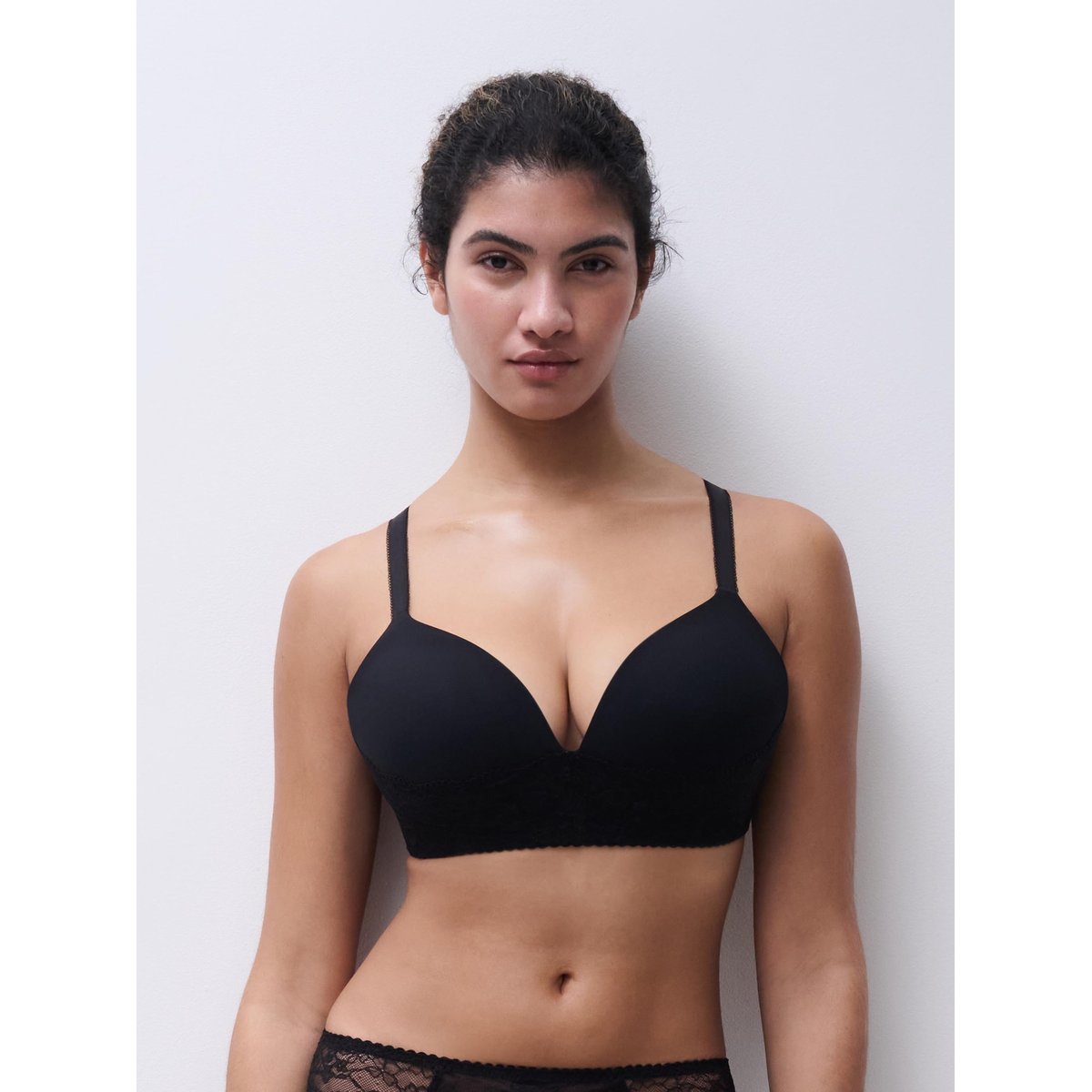 Soutien-gorge sans armature KISS noir, CHANTELLE PULP