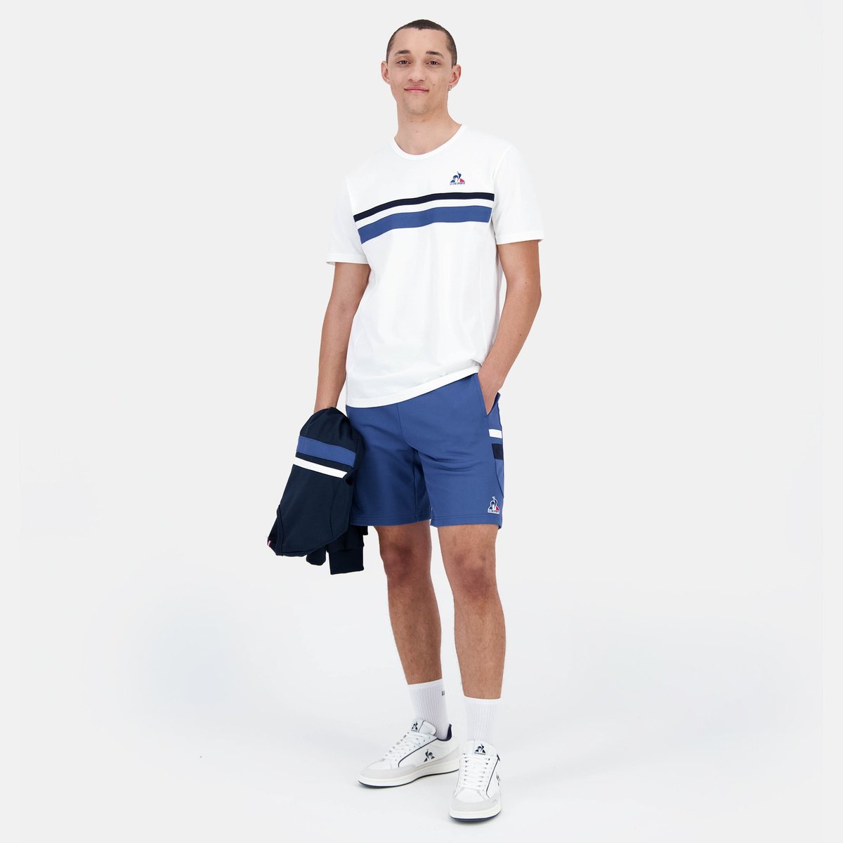 Short Héritage true navy, LE COQ SPORTIF