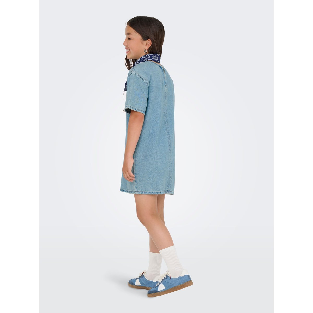 Robe En Denim medium blue denim, KIDS ONLY