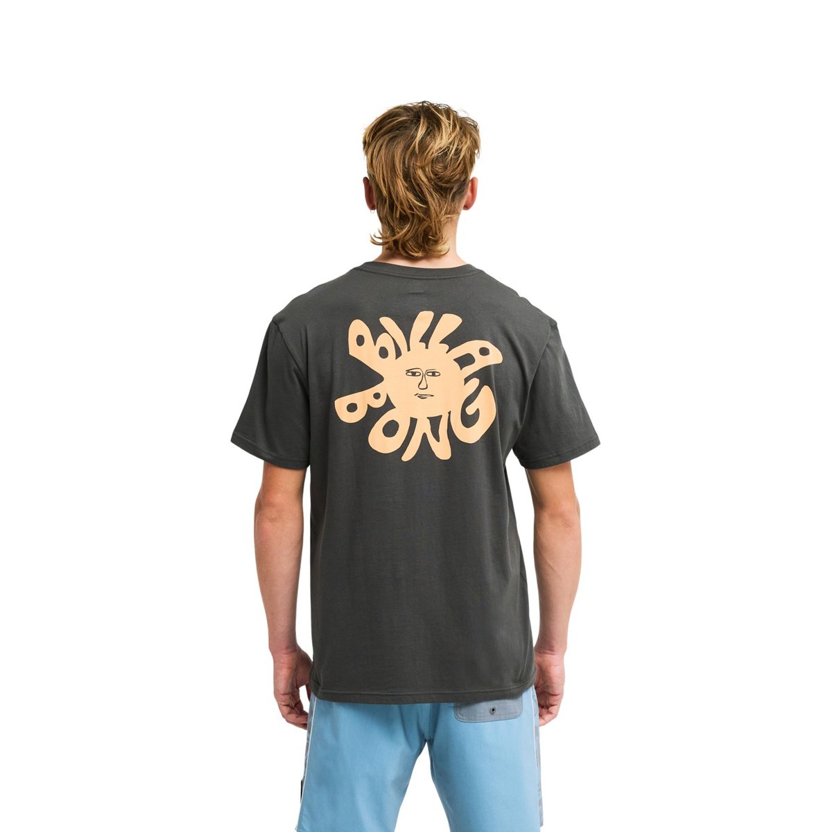 T shirt manches courtes TY WILLIAMS SUN RAYS noir raven, BILLABONG