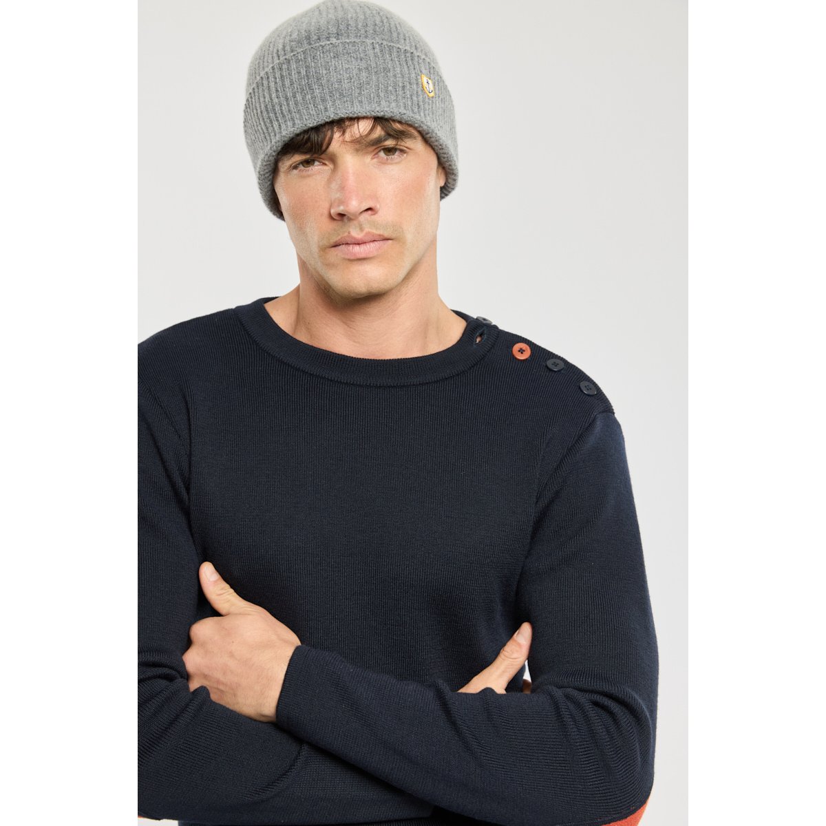 Pull marin Deauville - laine marine deep, ARMOR-LUX