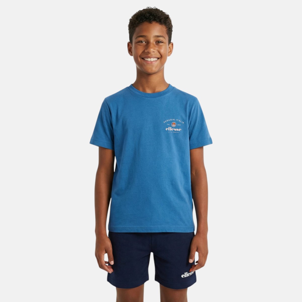 Lot de 2 t-shirts manches courtes et short TEAM bleu marine, ELLESSE