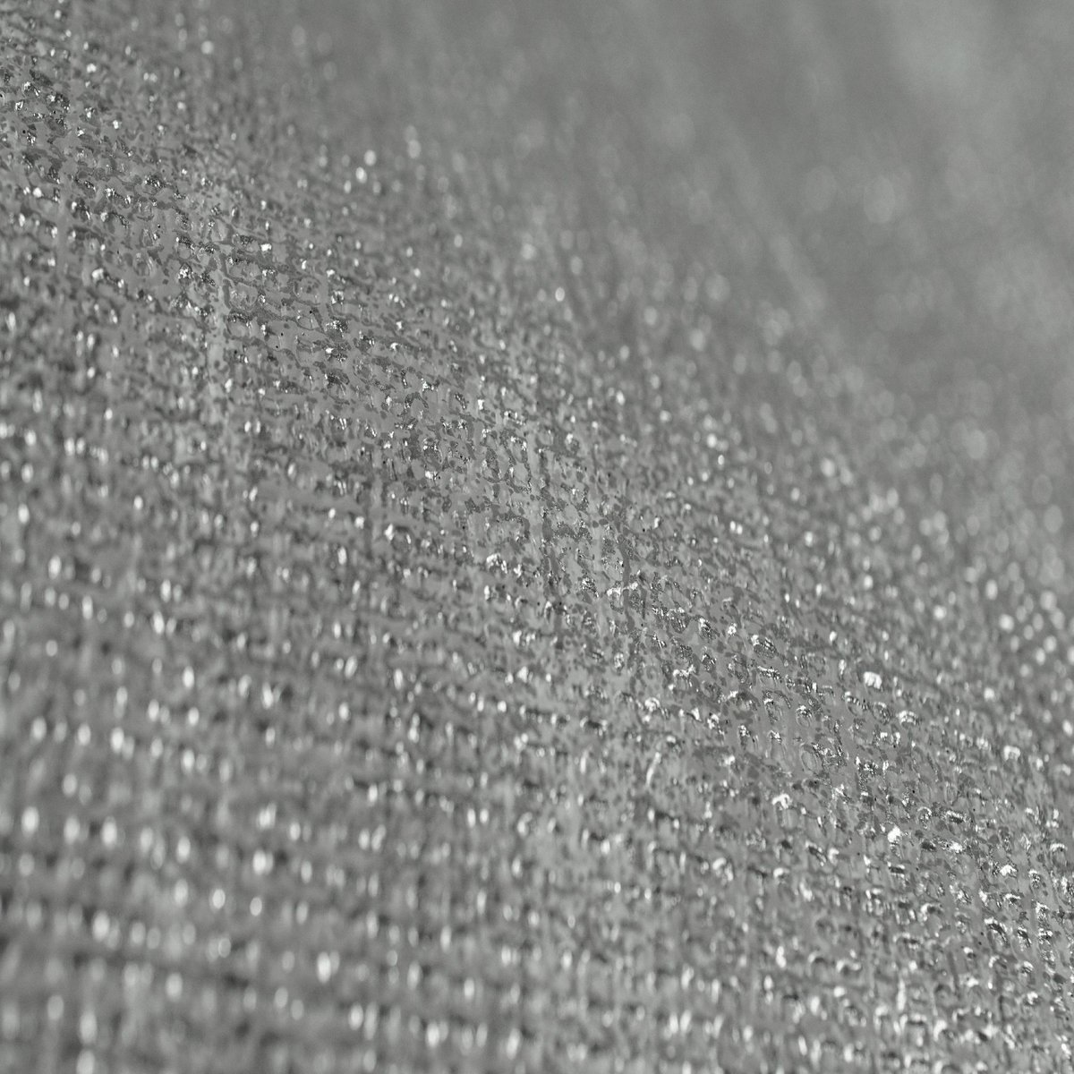 Papier peint Chenille effet tissage gris, argent, BOUTIQUE