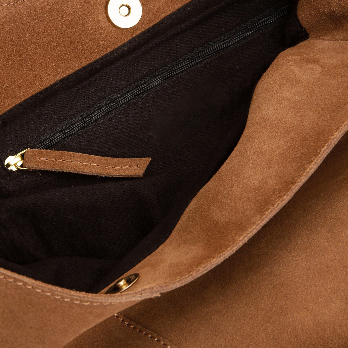 Sac hobo cuir camel, LA REDOUTE COLLECTIONS