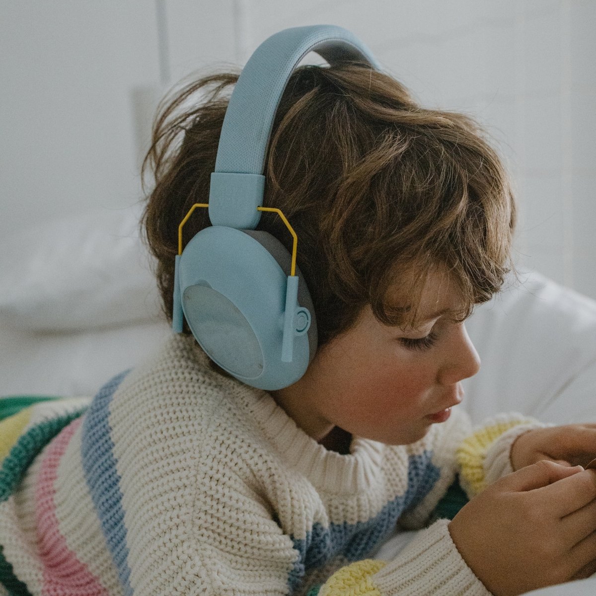 Casque anti bruit enfant KIDYNOISE bleu, KIDYWOLF
