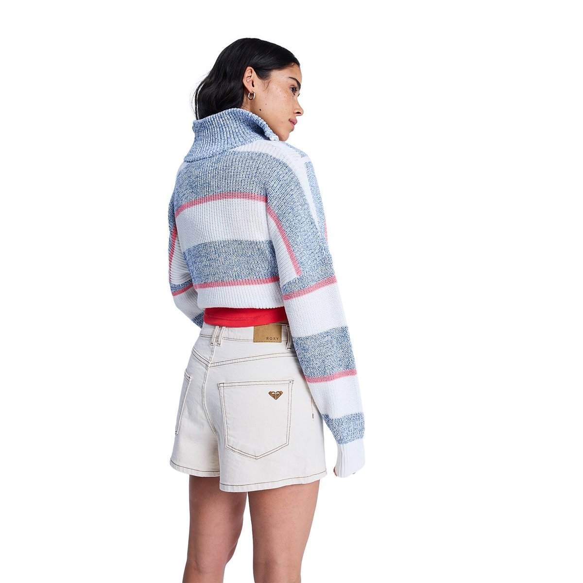 Short en jean OFFSHORE MID SANDBAR. beige sandbar, ROXY