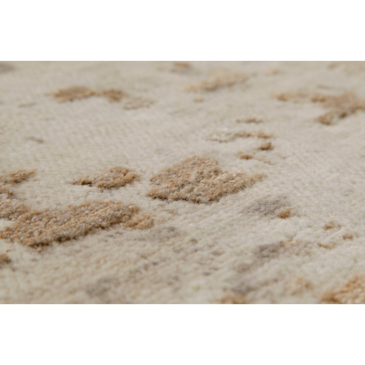 Tapis vintage en laine et viscose , Upper East Side beige, ESPRIT