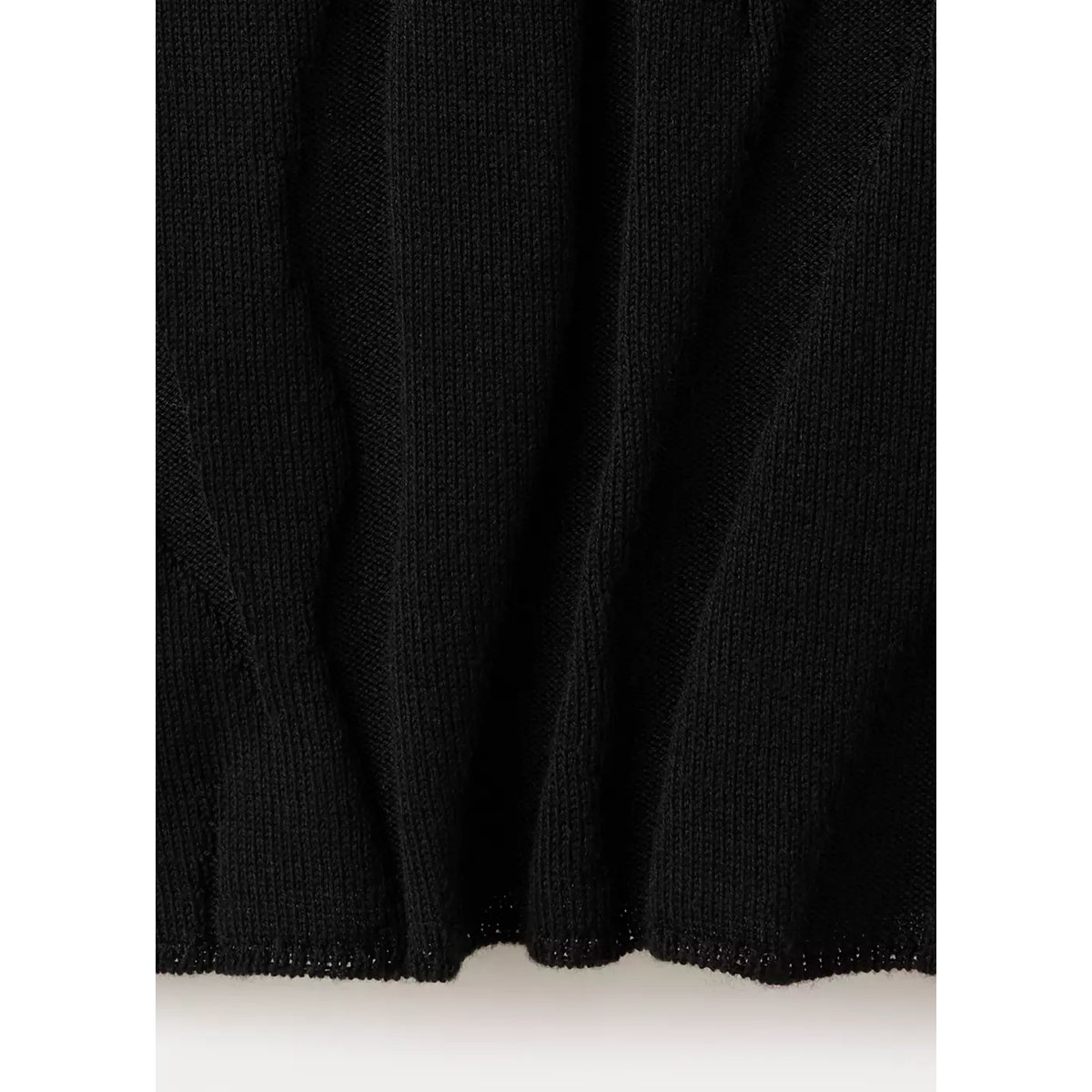 Pull ajusté texturé noir, MANGO