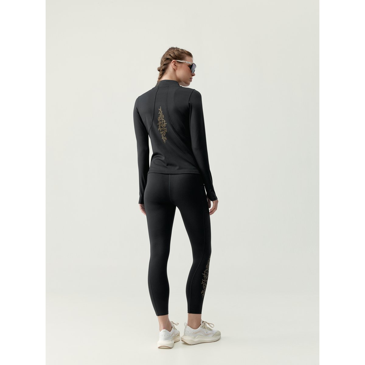 Veste de sport femme Isla Avec poches séchage rapide noir profond, BORN