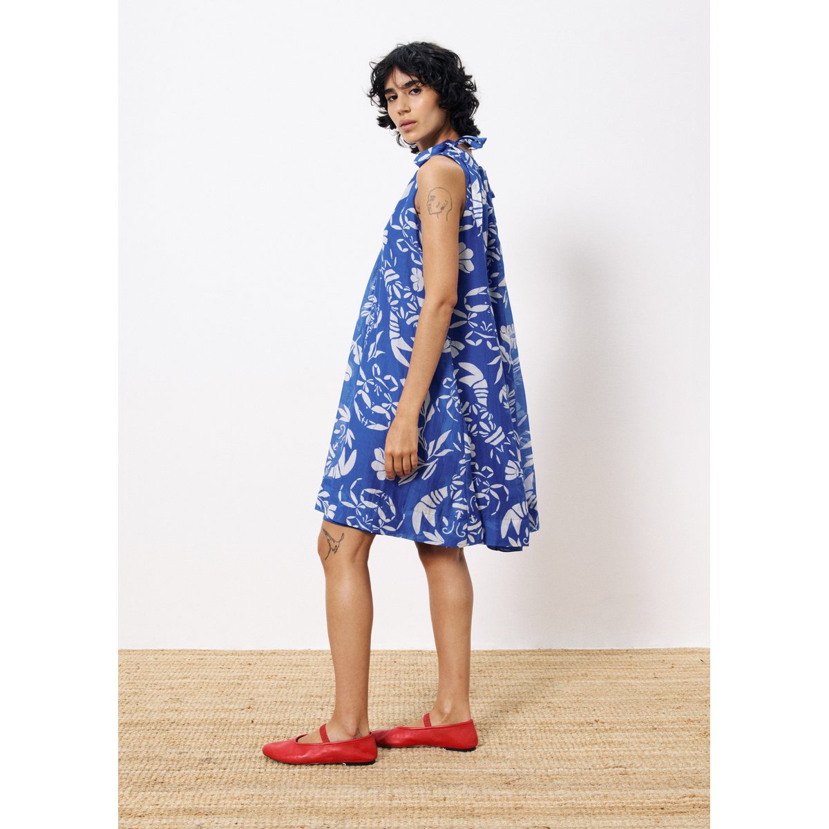 Robe en coton ISOLA homard, FRNCH