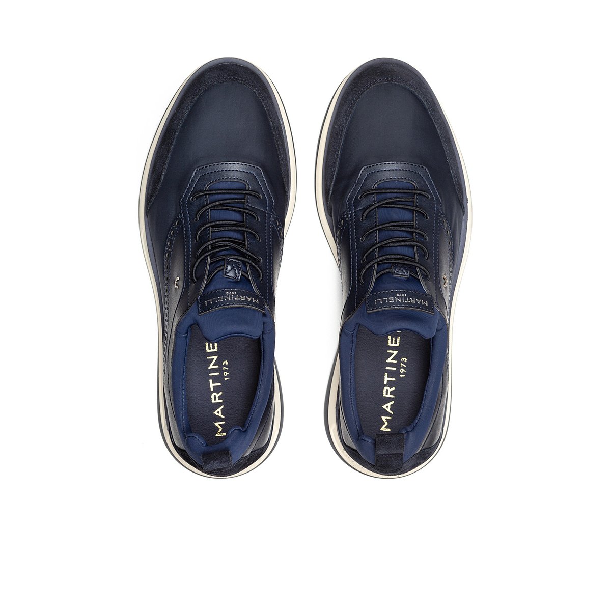 Baskets cuir Walden darkblue, MARTINELLI