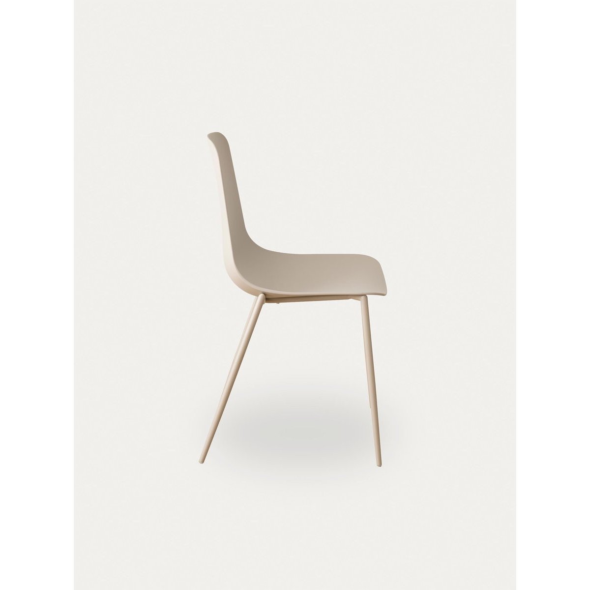 Chaise de salle à manger Polipropylène Beige-MINNO beige, KENAY