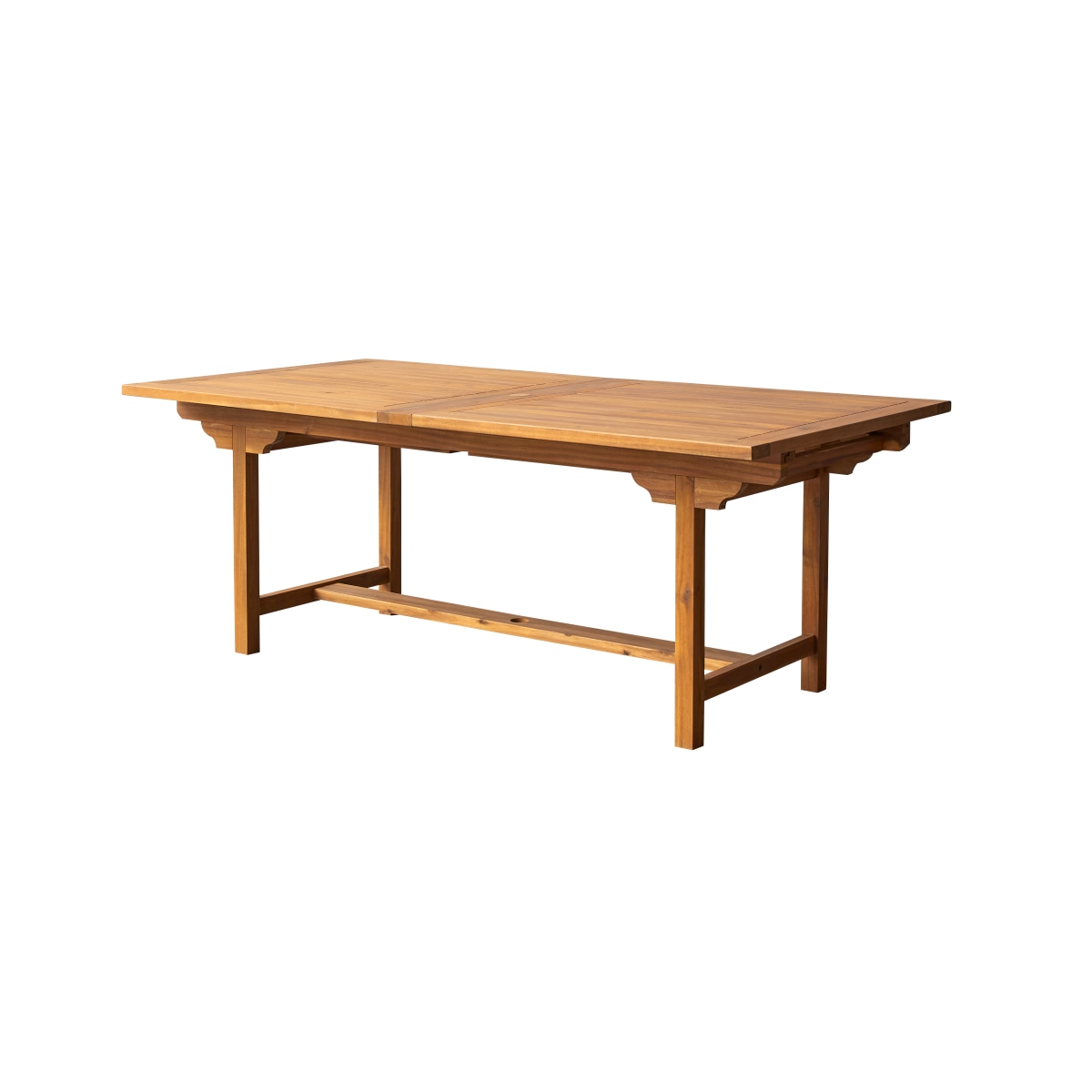 Table de jardin en Acacia massif, CAPRI marron, TIKAMOON