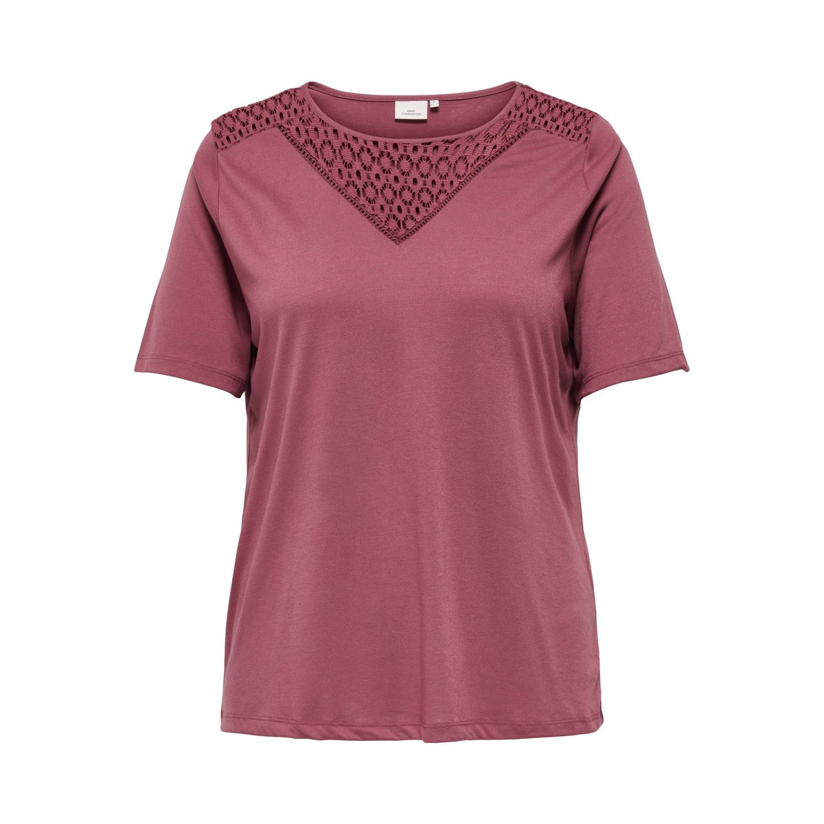 T-Shirt crushed berry, ONLY CARMAKOMA