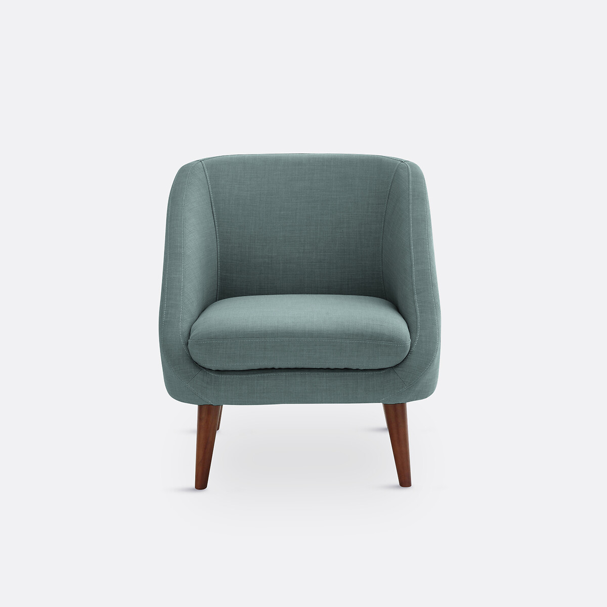 Fauteuil polyester, Séméon eucalyptus, LA REDOUTE INTERIEURS