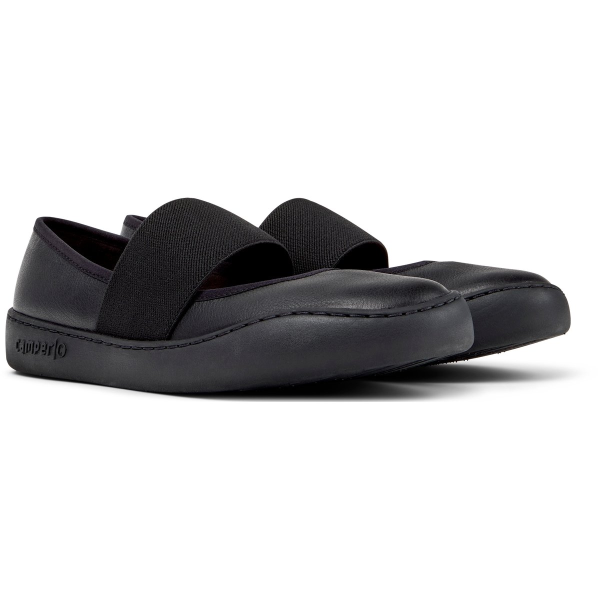 Ballerines Cuir PEU TOURING noir, CAMPER