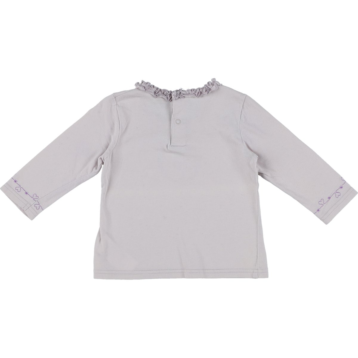 T-Shirt - Très bon état mauve, VERTBAUDET