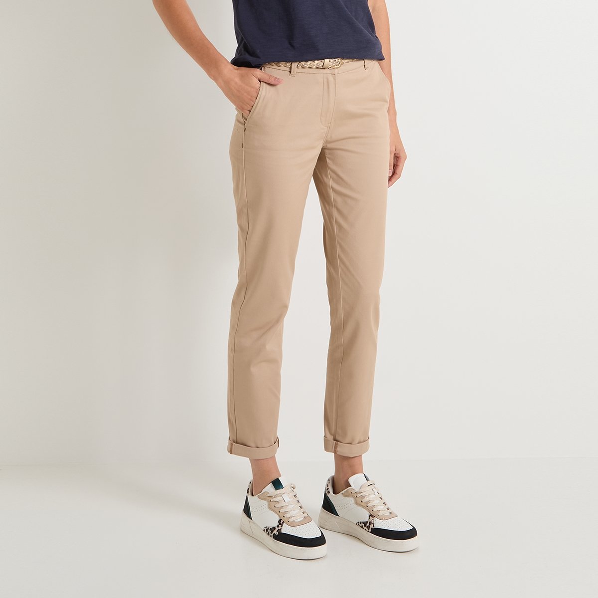 Pantalon chino beige, GRAIN DE MALICE