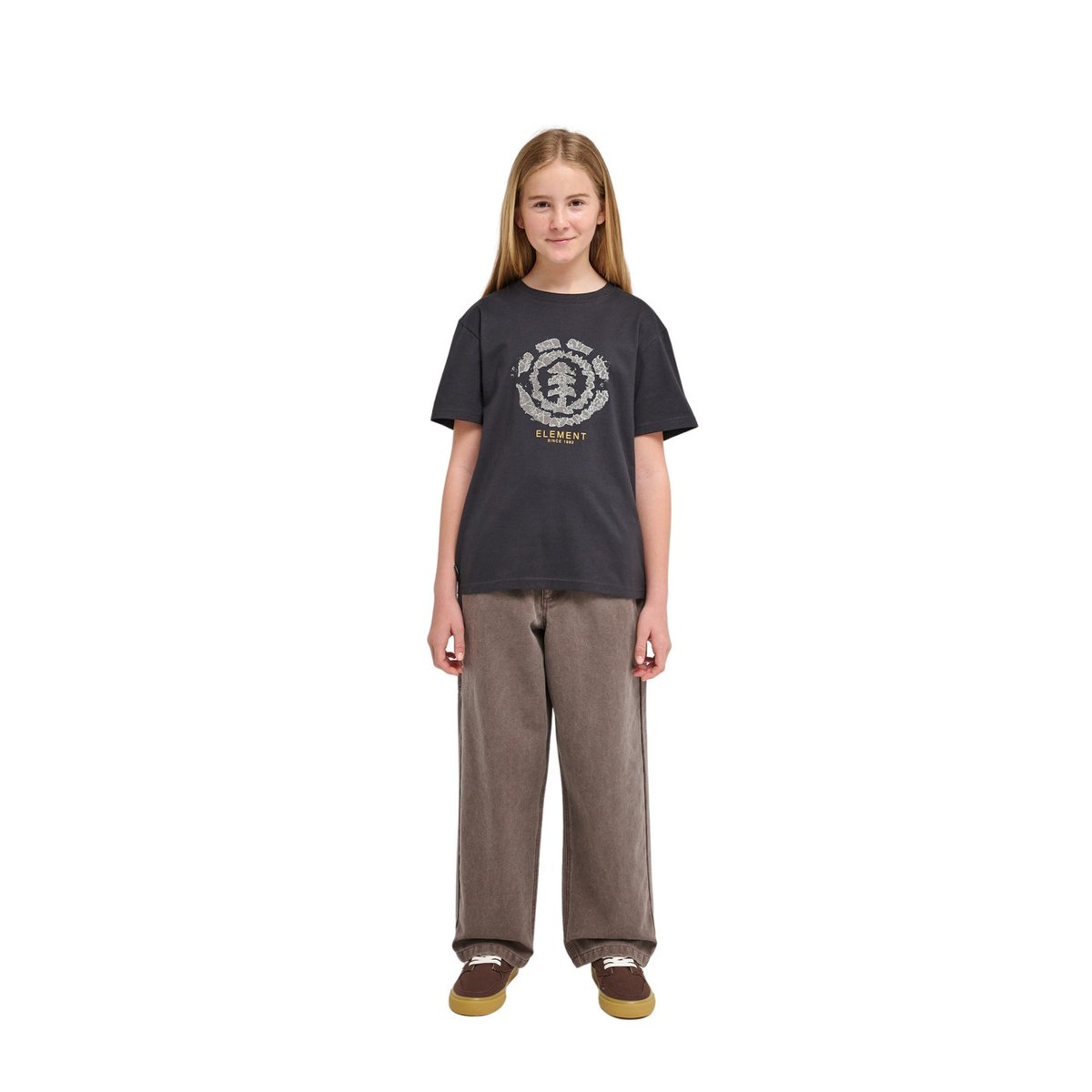 T-Shirt manches courtes ROCKYS noir off black, ELEMENT