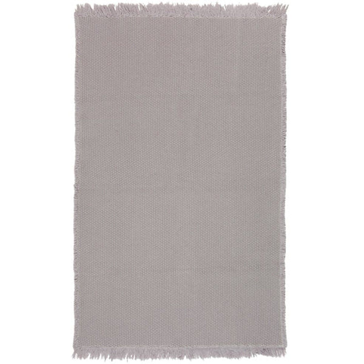 Tapis coton lavable uni ALBERTINE LIN lin, NATTIOT