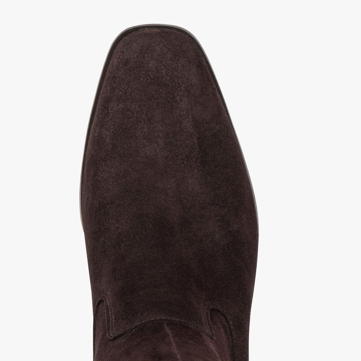 Botte À Talon en cuir JOSEPHINE-S marron chocolat, BOCAGE